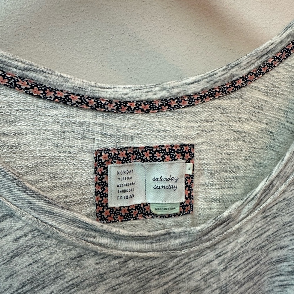 Anthropologie Saturday Sunday Ruffle Sweater Dress - Picture 4 of 4